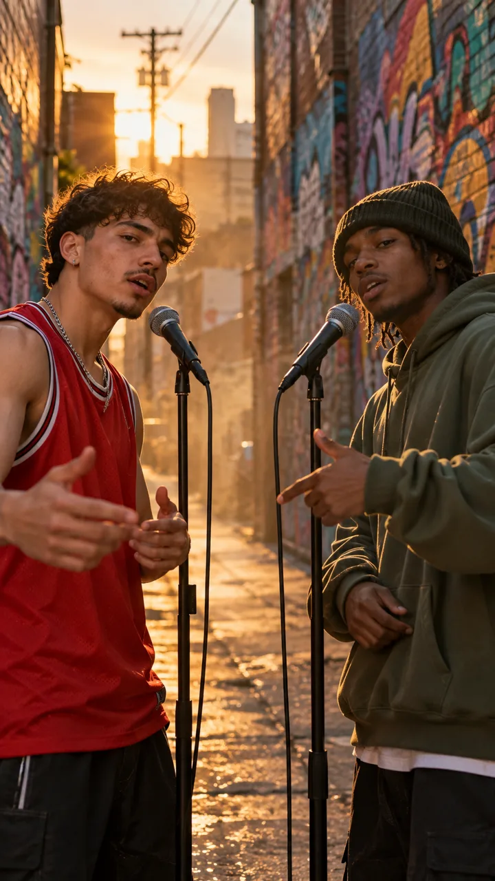 Graffiti Alley · Rap battle